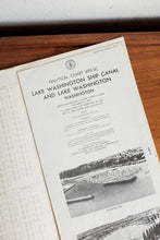 Nautical chart - Lake Washington ship canal and lake WA 1970s