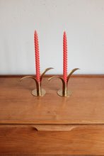 Mid Century Brass Lily Brass tulip - Made in Sweden - set of 2