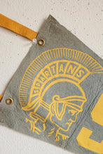 Vintage Shoreline Spartans Pennant Blue and yellow