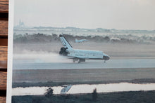 Nasa Photo - Kennedy Space Center Challenger Landing