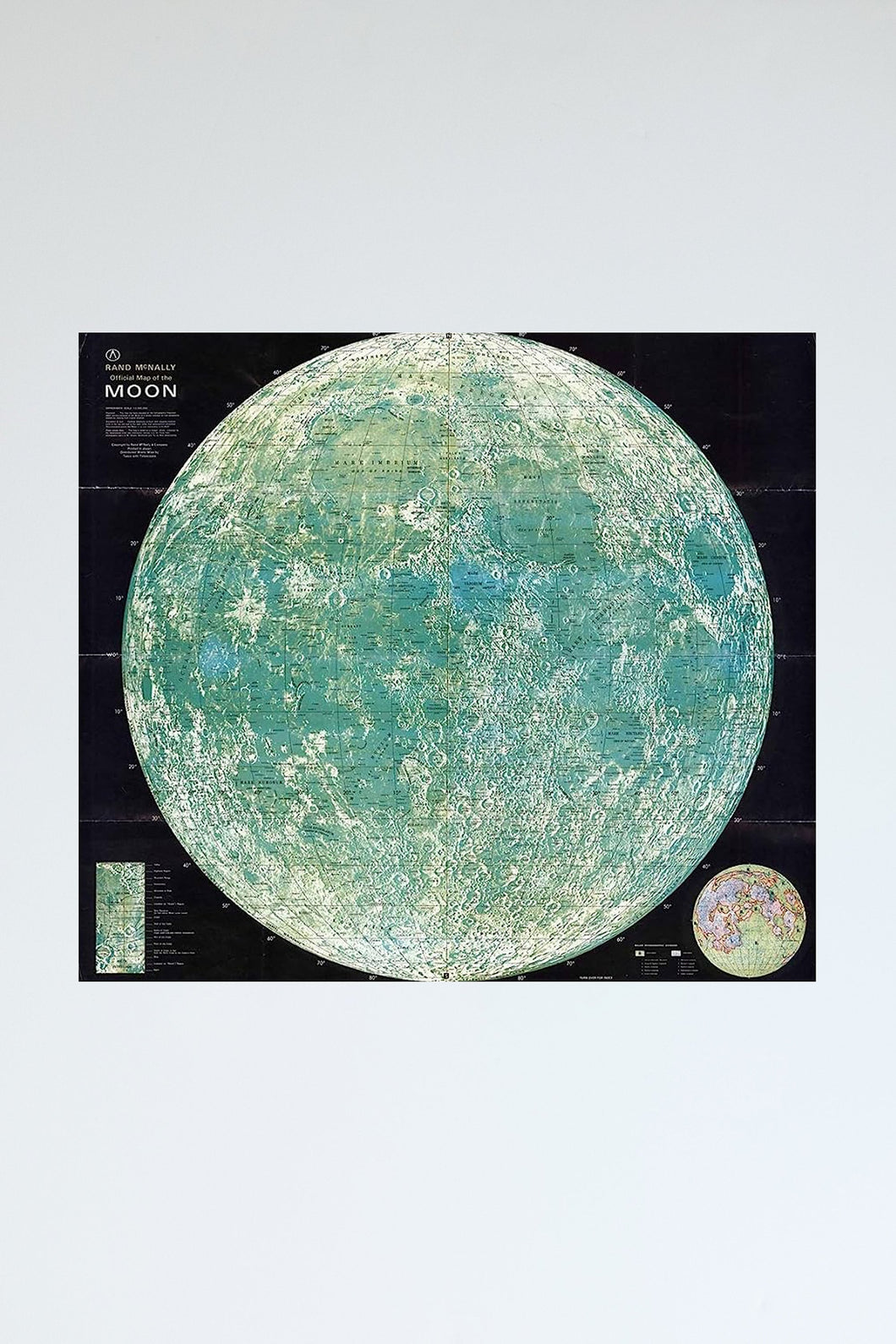 Lunar Chart Montes Riphaeus October 1979