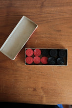 Brass and Wood Tic Tac Toe Game Vintage
