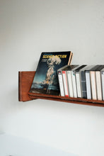 Teak Floating Shelf Cassette or books