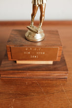 Vintage Women's Golf Trophy