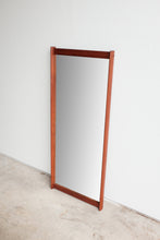 Rare Danish Teak Mirror MCM Aksel Kjersgaard Odder Denmark 1960s