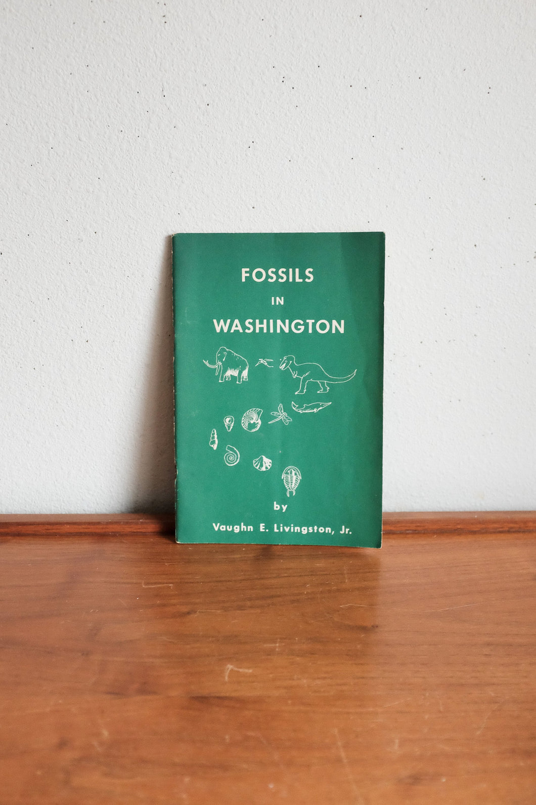 Rare Fossils in Washington 1959 softcover pamphlet