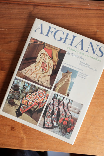 Vintage Book Afghans Traditional and Modern by Bonita Bray 1978