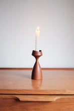 Mid Century Danish Teak Candle holder By Lorids Longborg