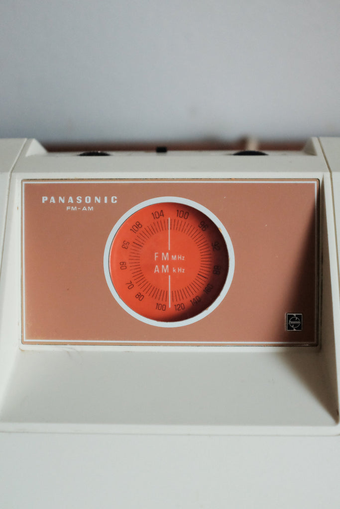 Rare Vintage Radio by Panasonic AM / FM radio Retro – MicroscopeTelescope