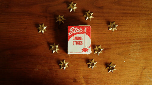 Star Candle Sticks Made in Denmark